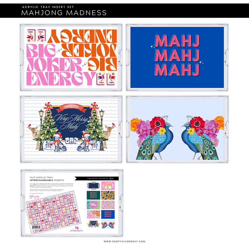 Thumbnail: Mahjong Madness insert set ONLY