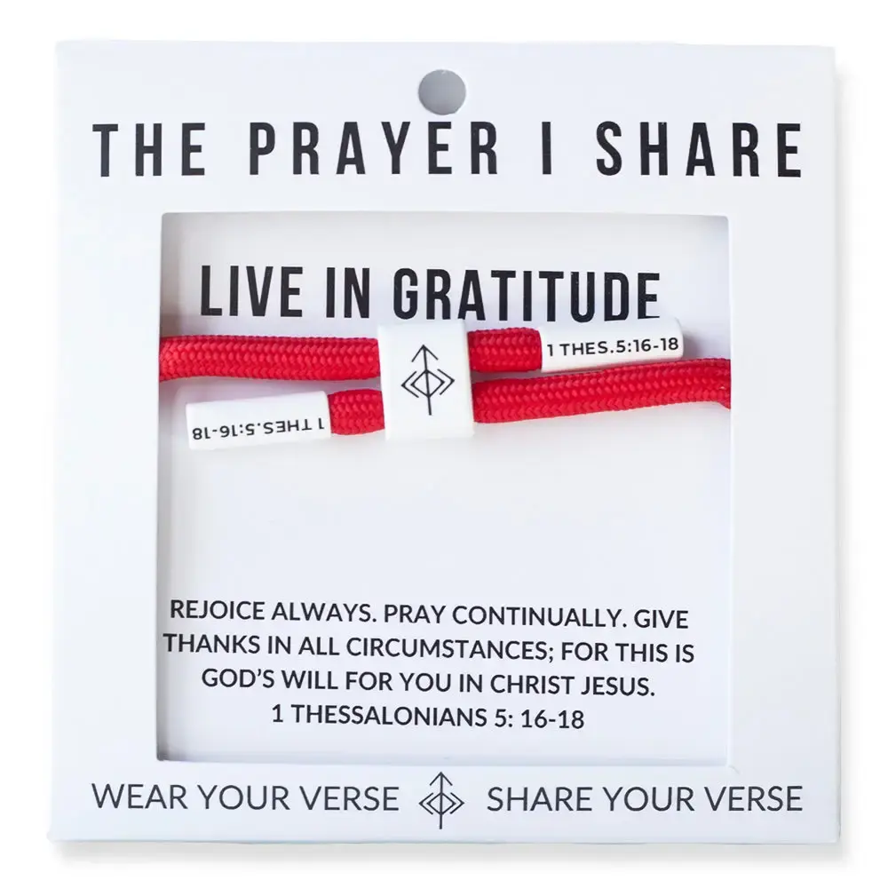 Live in Gratitude 1 Thessalonians 5:16-18