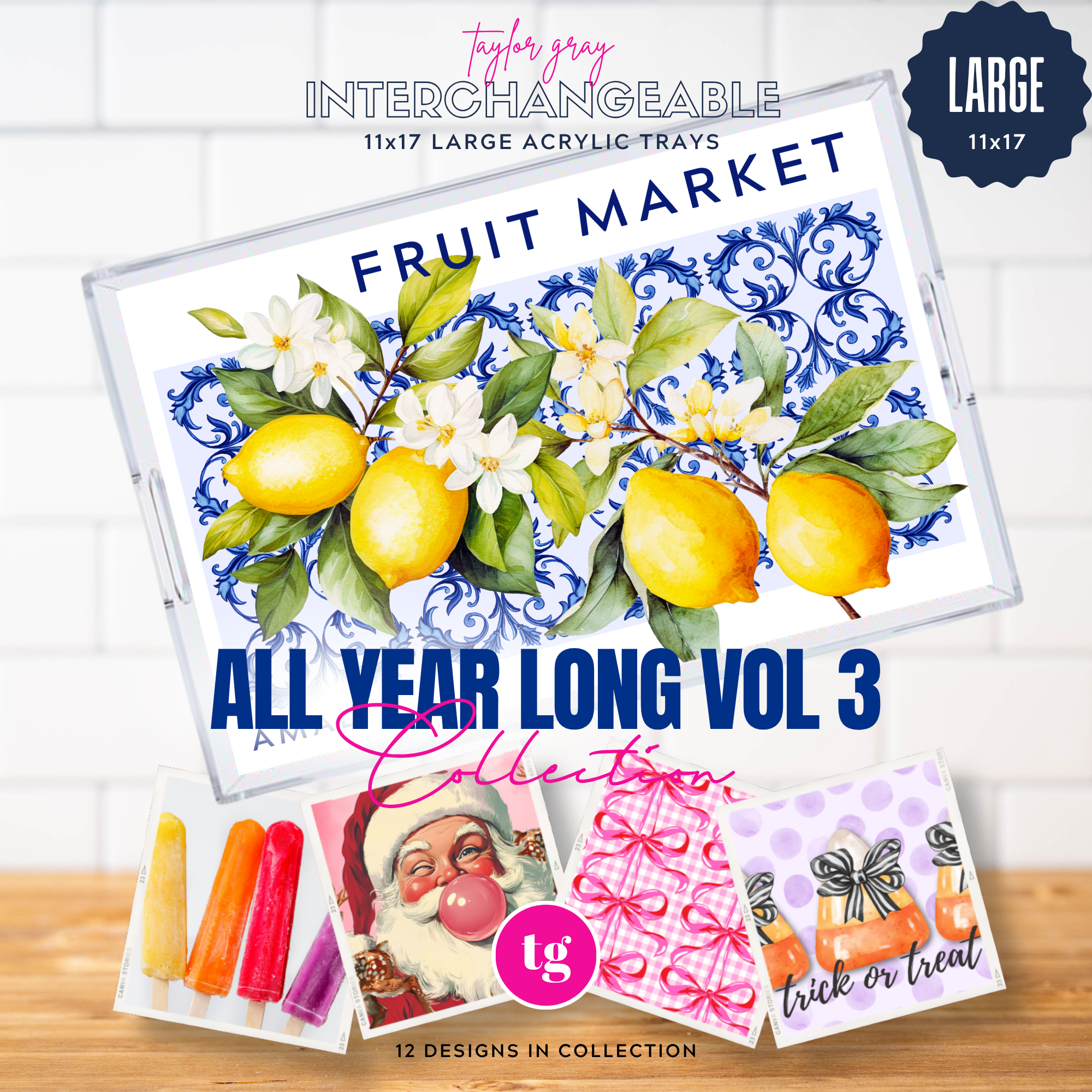 All Year Long Vol 3 insert set ONLY