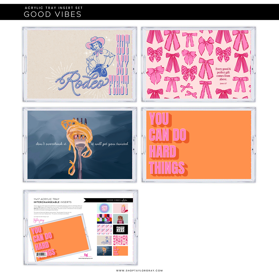 Thumbnail: Good Vibes insert set ONLY