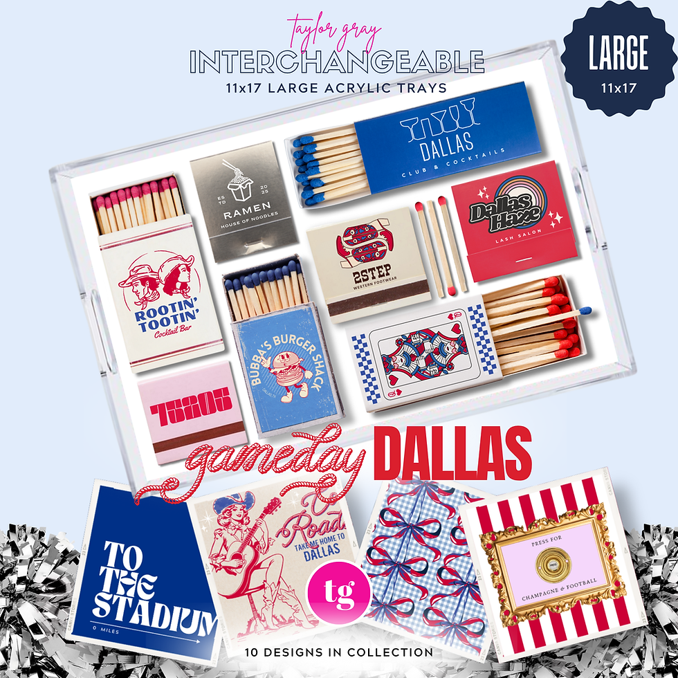 Gameday Dallas insert set ONLY