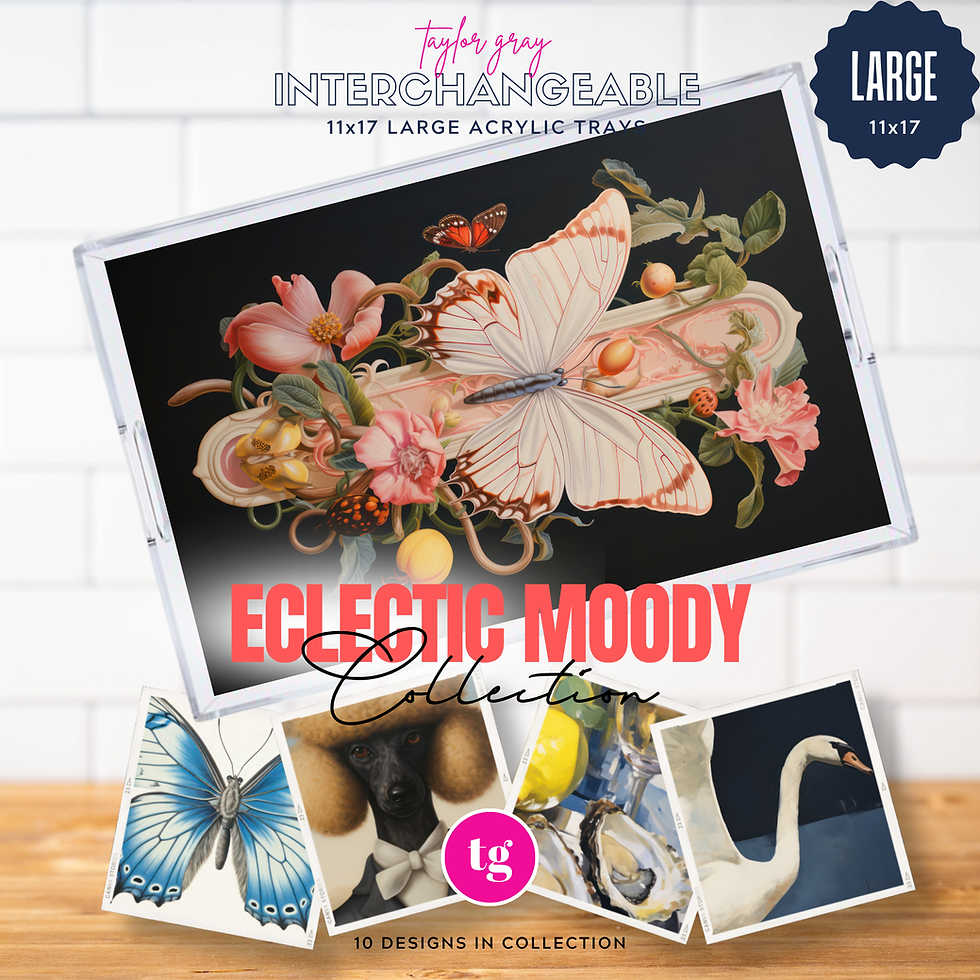 Eclectic Moody insert set ONLY