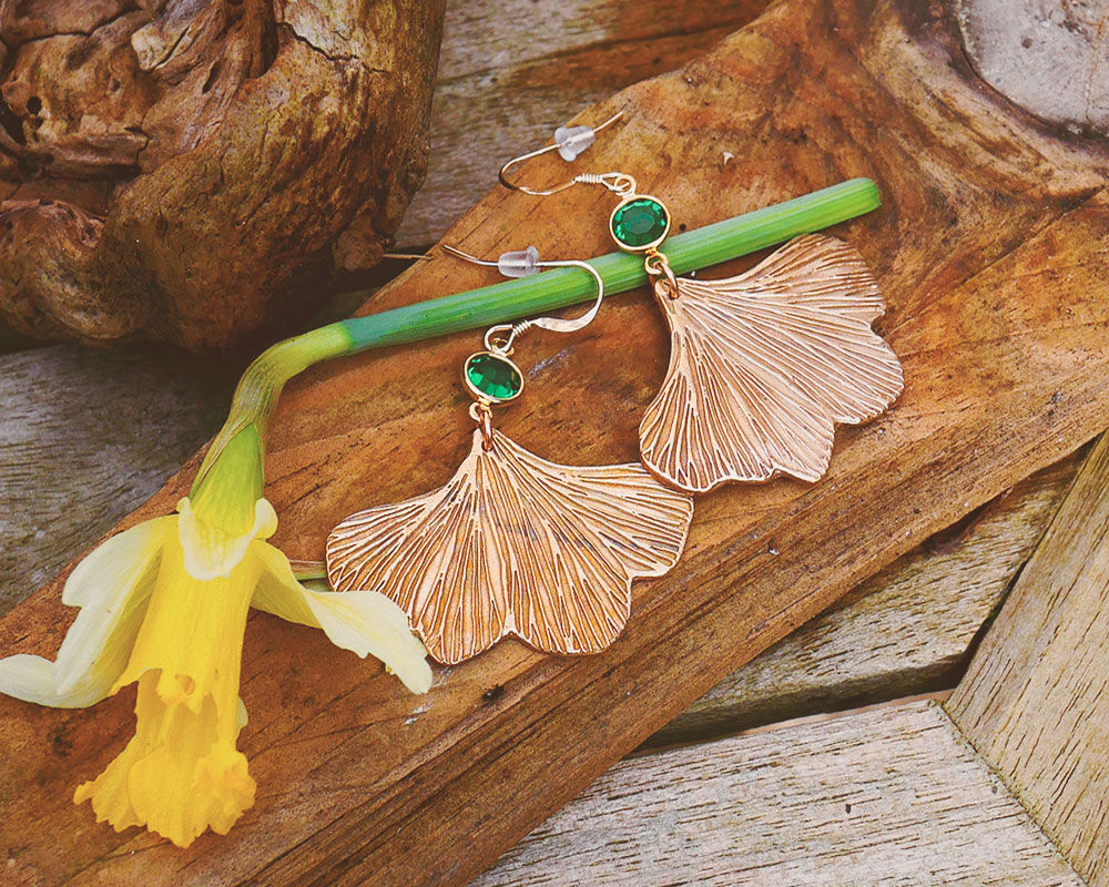 Grande feuille de ginkgo