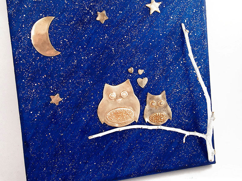 Miniature : Tableau "Nuit étoilée"