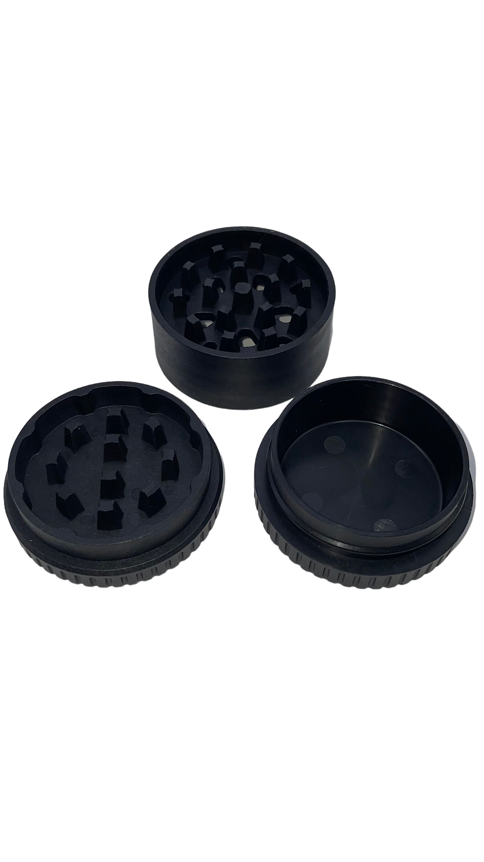 Thumbnail: High Tier Biodegradable Hemp 3 Tier Grinder (Black) - SOLD OUT
