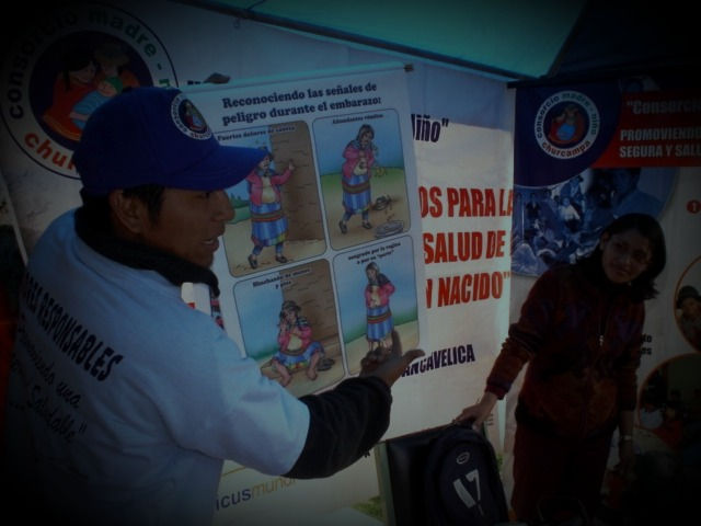 Labores desarrolladas para Calandria, en el Consorcio Madre Niño.