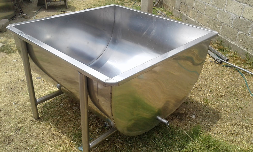 Tina para cuajado 500L