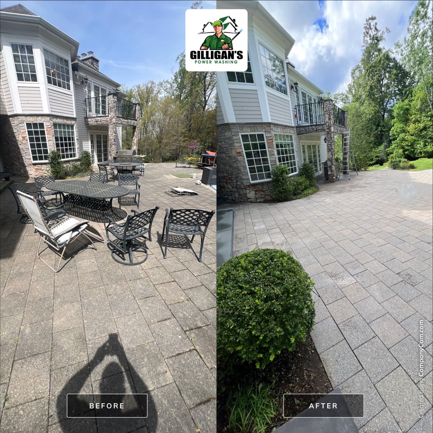 Professional power washing services for New Milford NJ homes