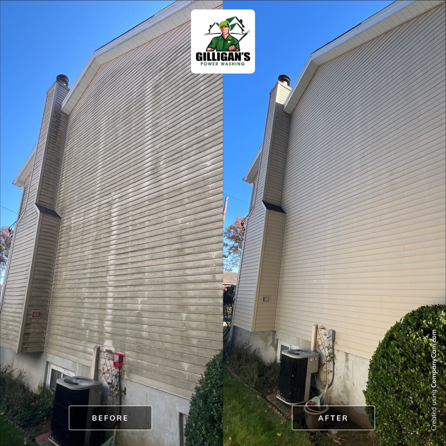 Professional power washing services for Hillsdale NJ homes