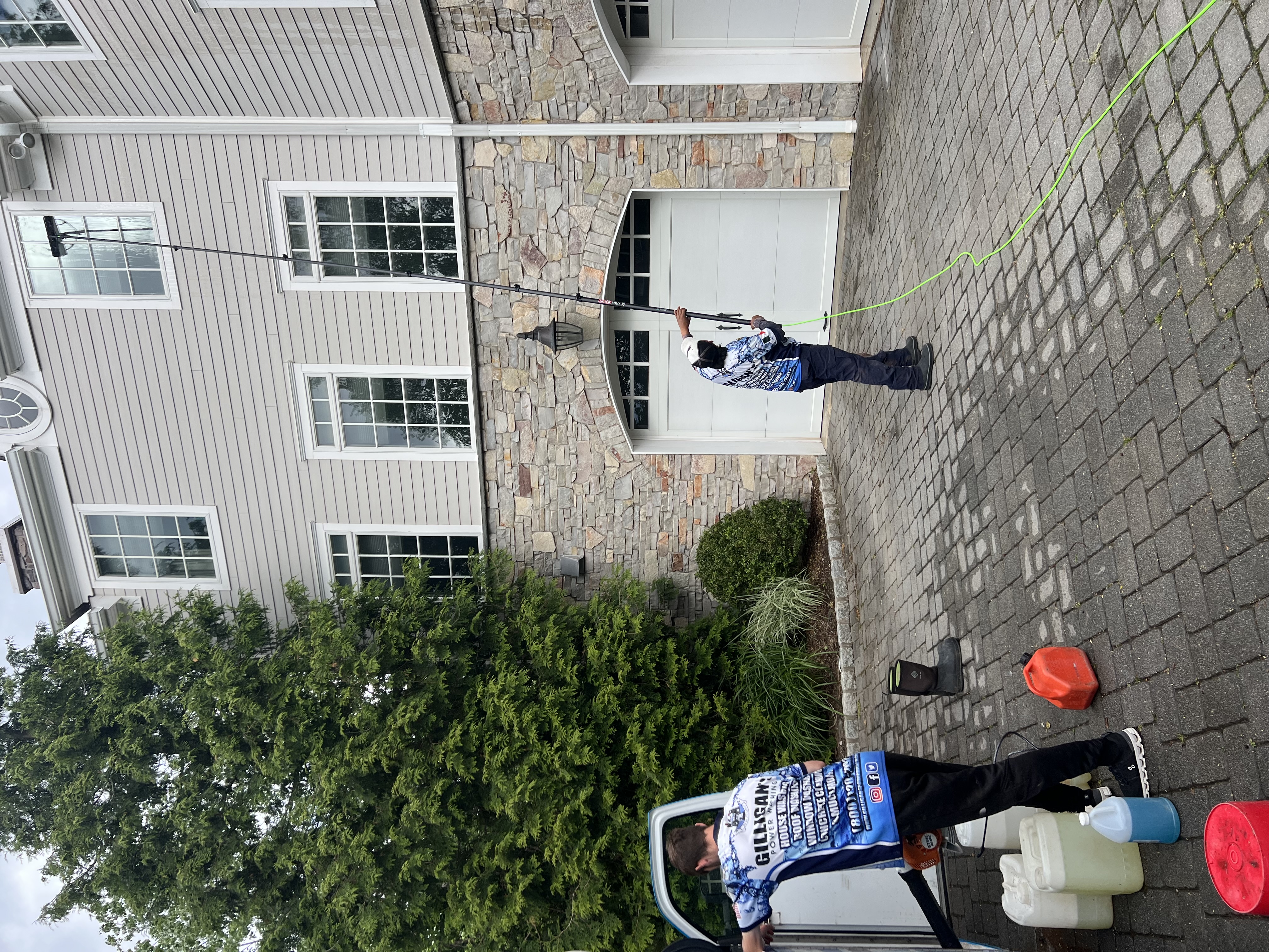 Professional power washing services for Rutherford NJ homes