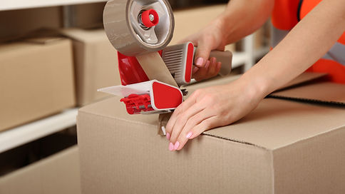 Packaging With Tape