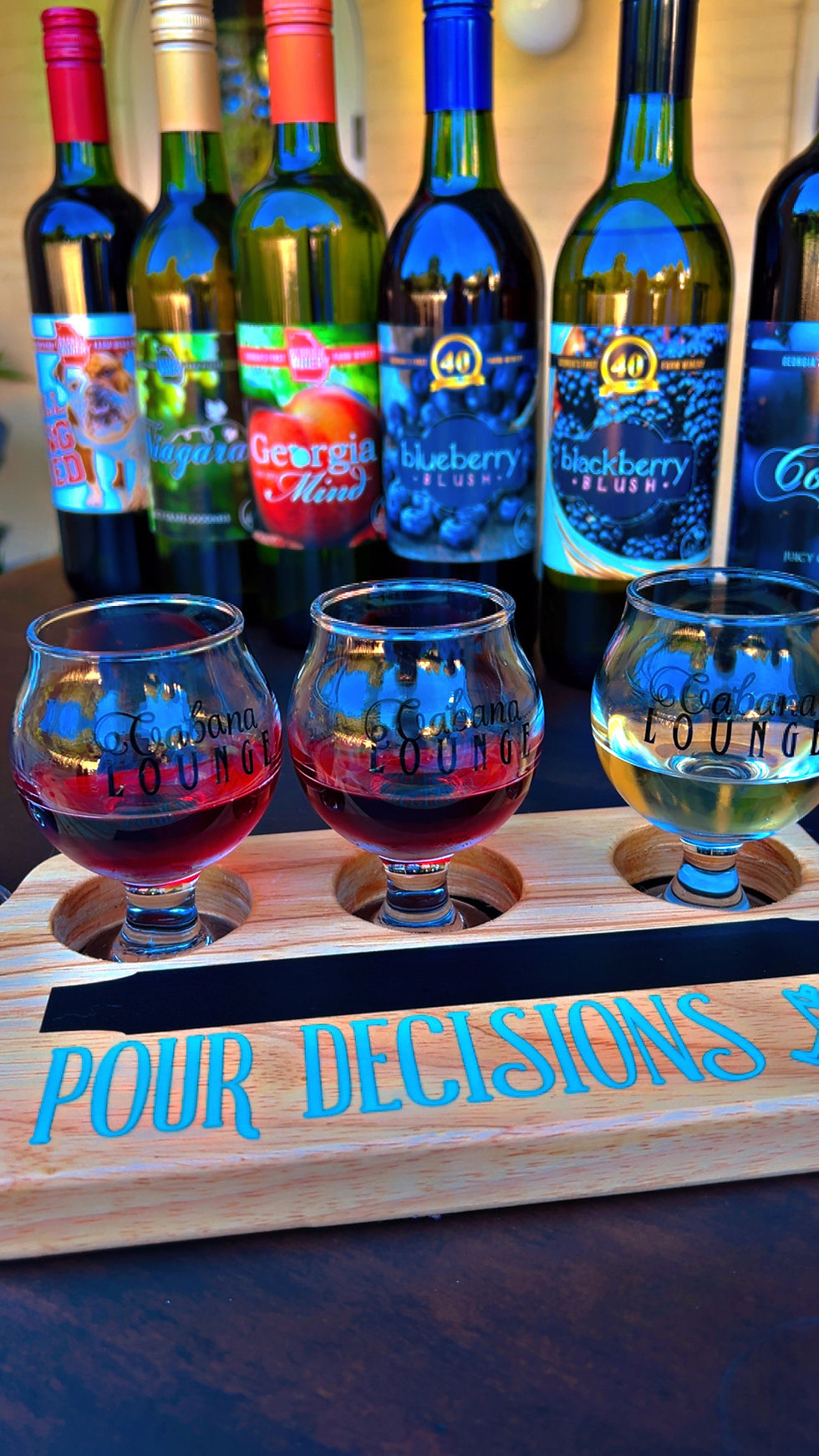 wine tasting with wine