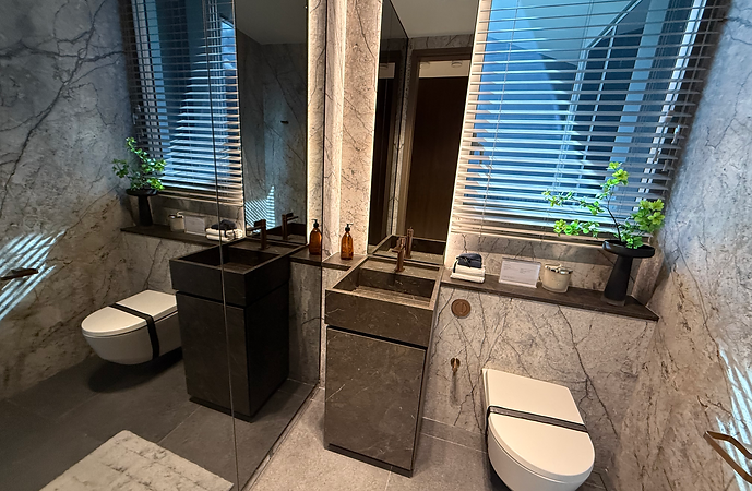 Promanade Peak showflat 4 bedroom Powder Room