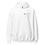 Thumbnail: ED&I Hoodie with PRINT Logo (FR) - WHITE