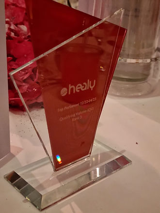 EMEA Healy 3.en iyi sponsor ödülü