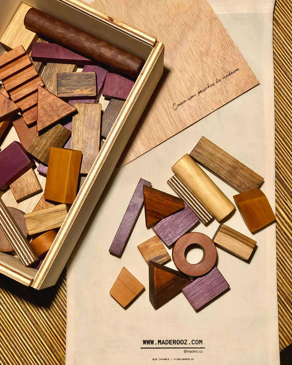 Caixa de peças em madeira | MADERO OZ.
