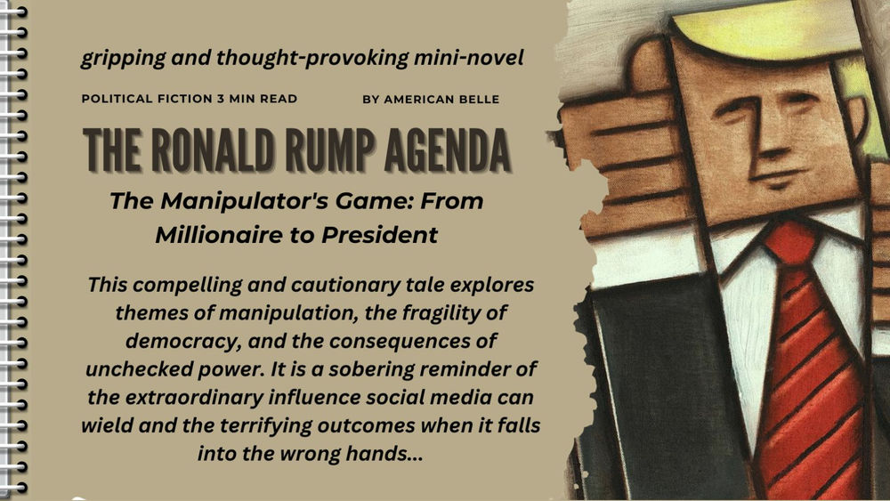 The Ronald Rump Agenda | Poetry and Prose