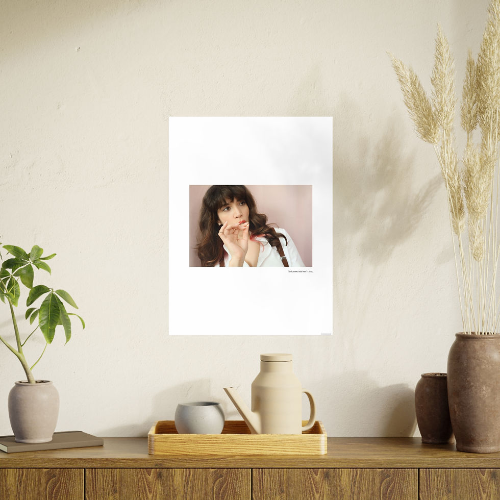 Thumbnail: (4) Color Soft Power, bold lines Silhouette Posters