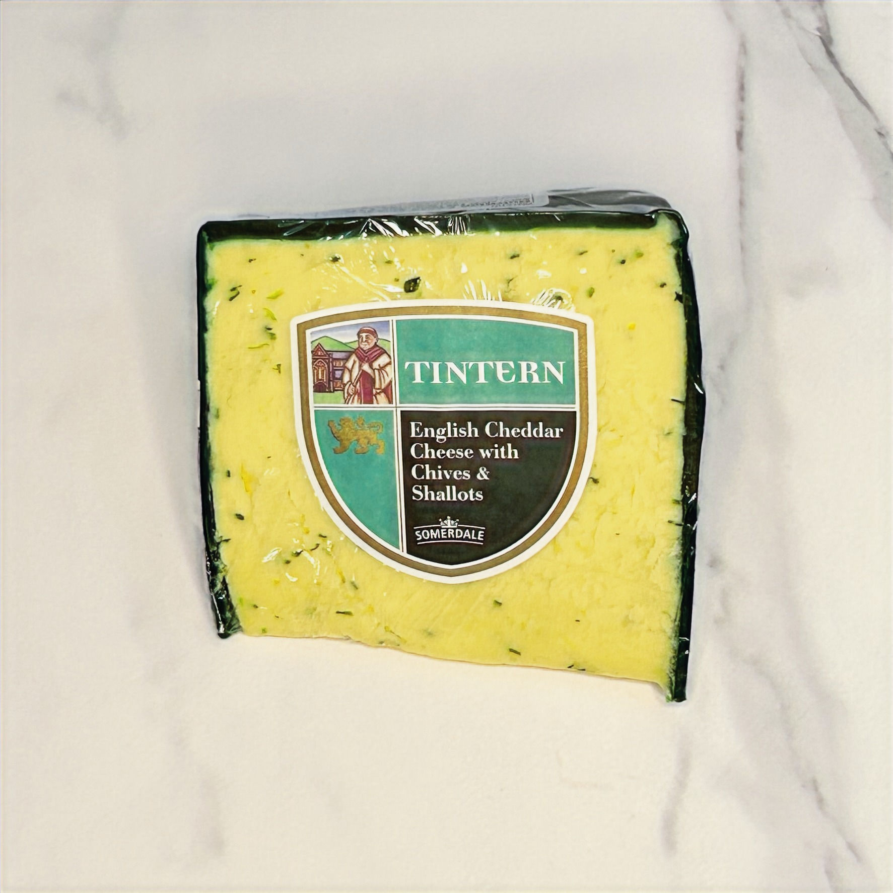 Tintern English Cheddar with Chives & Shallots - Somerdale