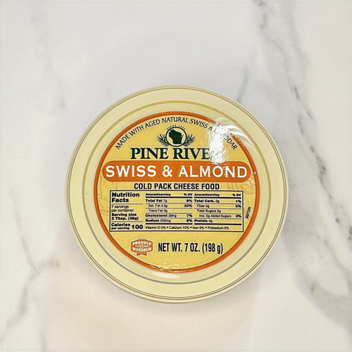 Swiss & Almond Cheese Spread Pine River Cheesers LoKal Marke