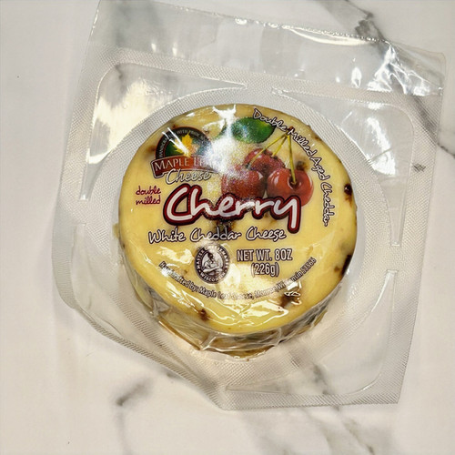 Cherry White Cheddar - Maple Leaf Cheese | Cheesers LoKal Marke