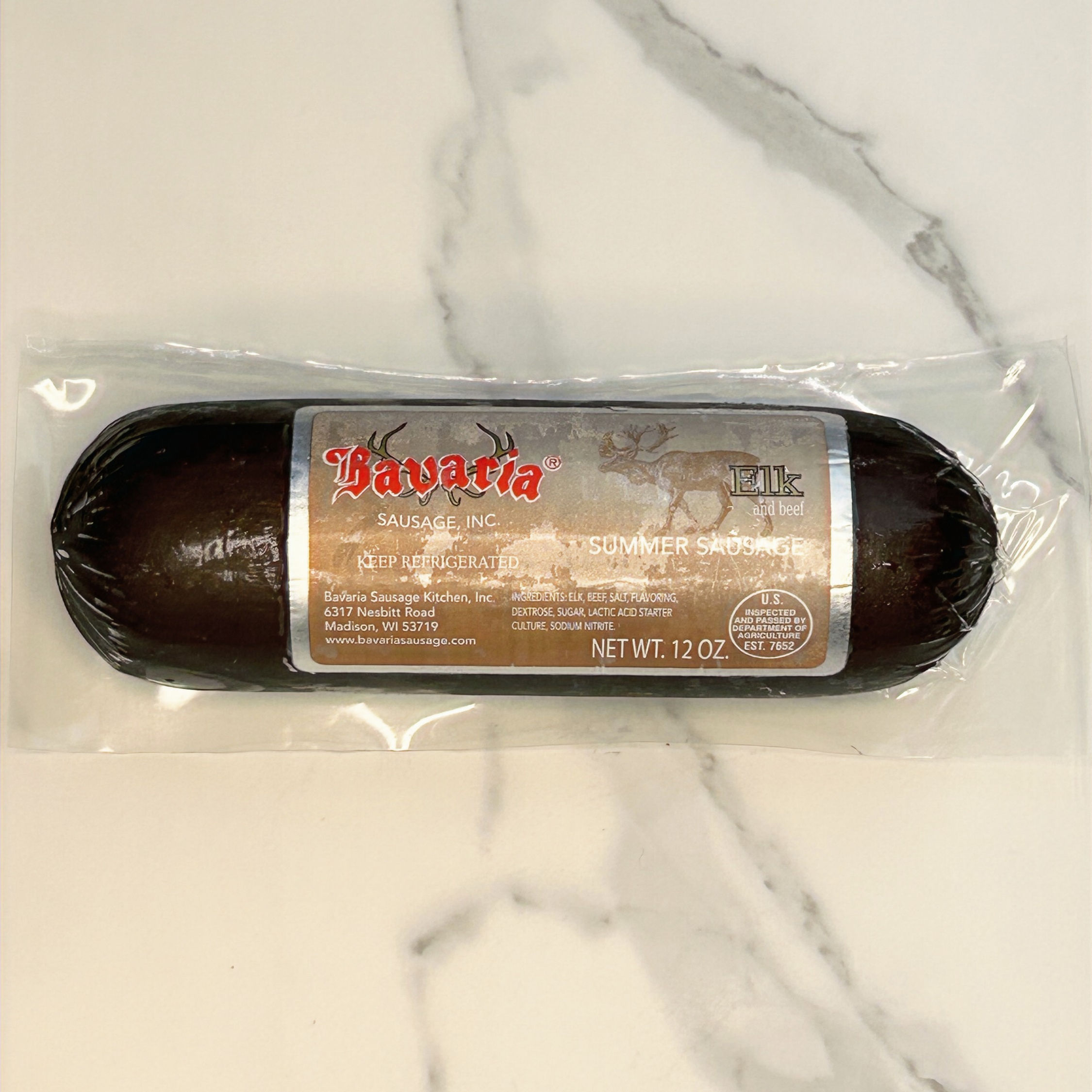 Elk Sausage - Bavaria