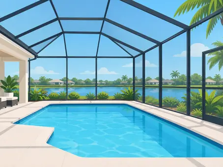 How Much Does a Pool Cage Cost in Florida?