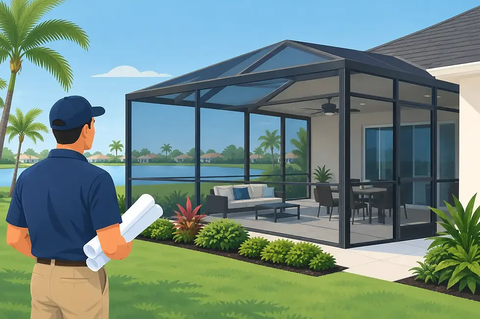 Choosing a Screen Room Builder in Central Florida