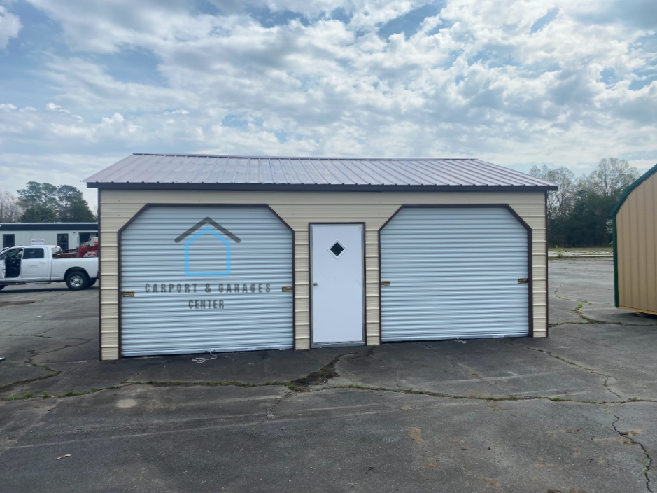 24' x 25' x 9' Vertical Roof