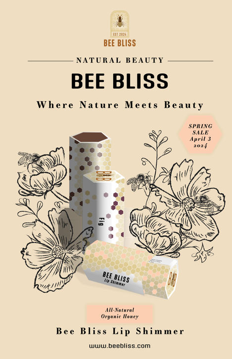 Bee Bliss:
Advertising Poster