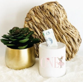 Thumbnail: Pink gingham bunny 