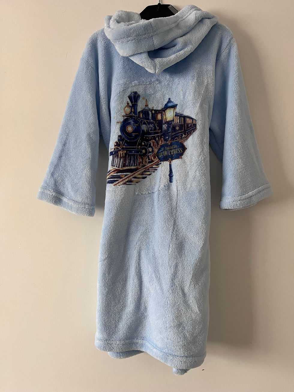 Thumbnail: blue 4-5years northpole dressing gown