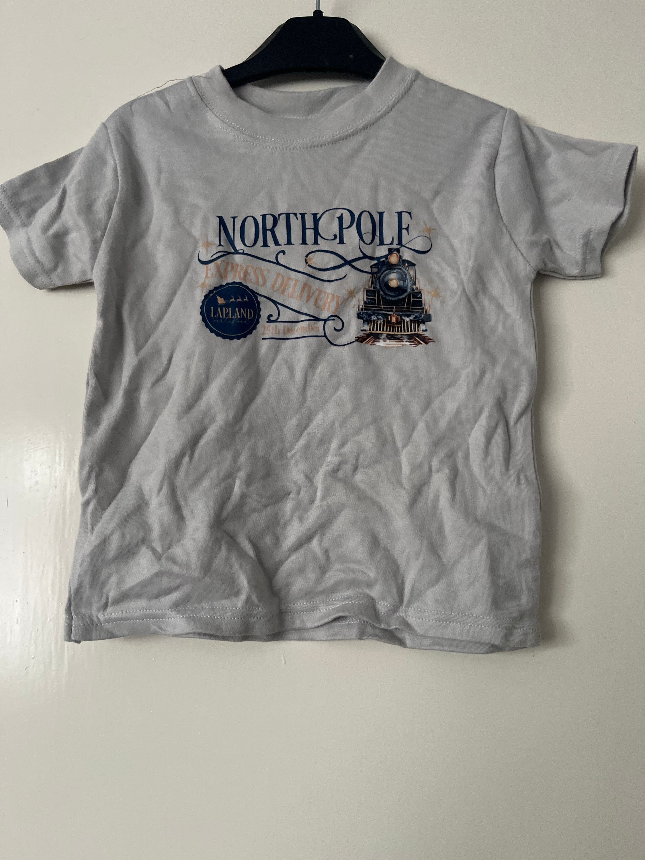 Frozen grey christmas t-shirt