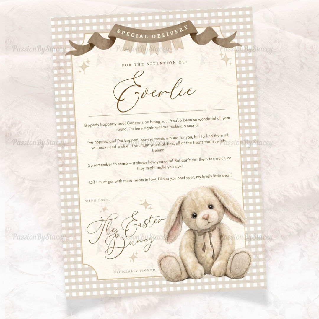 Beige bunny collection