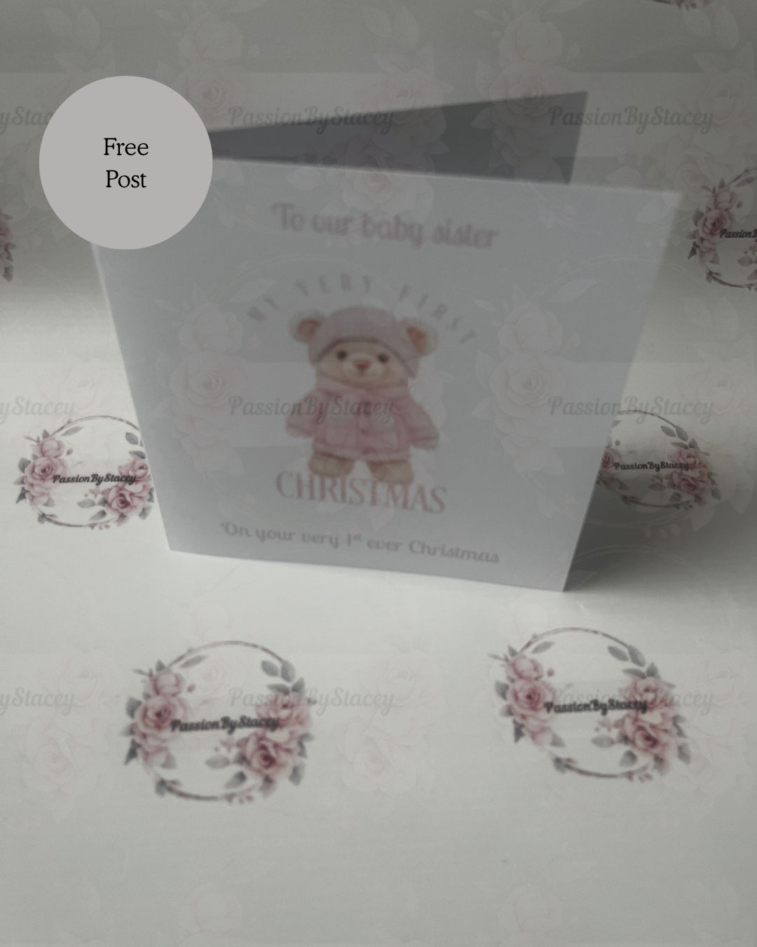 My very first Christmas bear collection