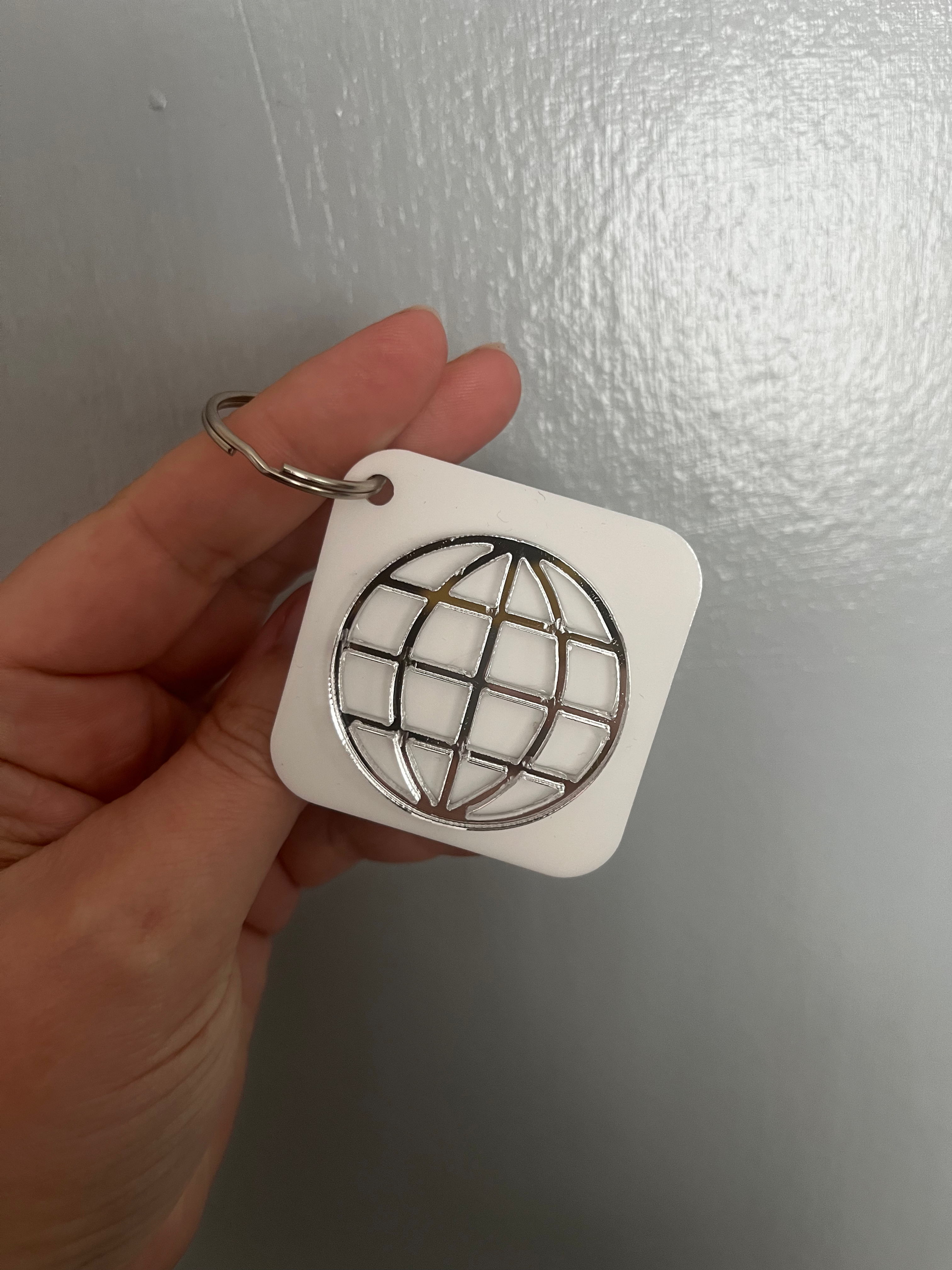 QR code keyrings 