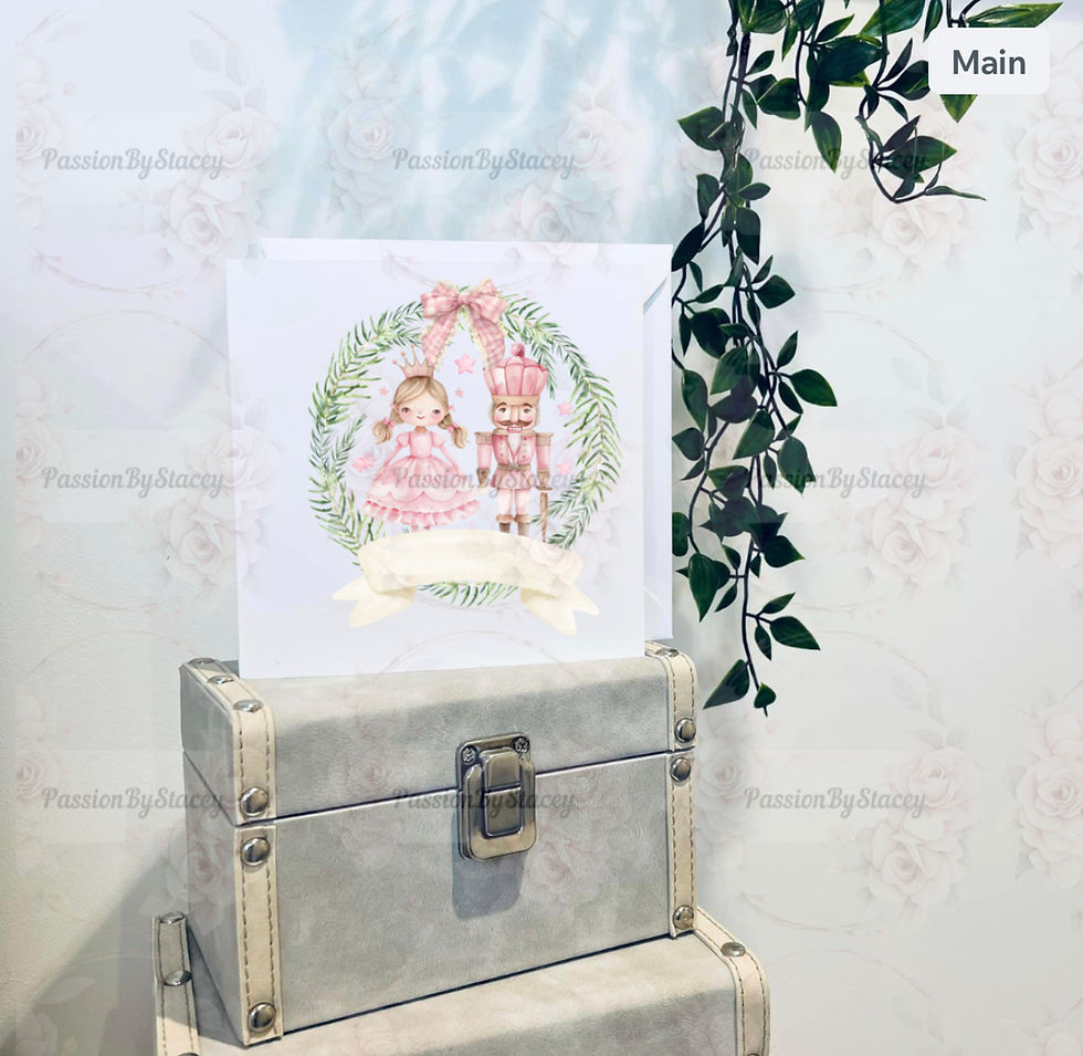 Thumbnail: Pink fairy & nutcracker wreath collection