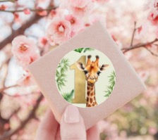 Thumbnail: Birthday number giraffe 