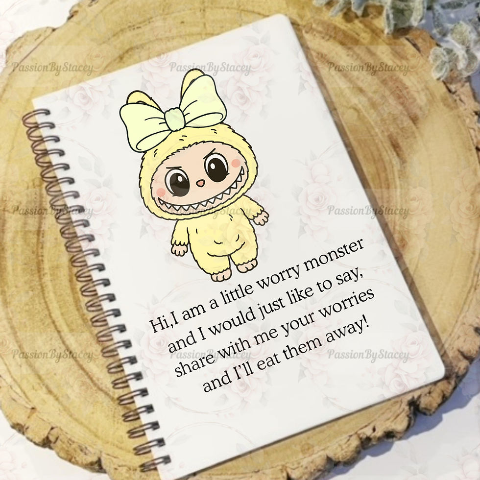 Thumbnail: worry monster yellow