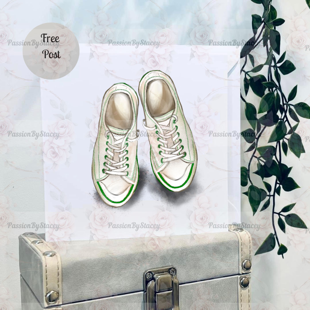 Older Shoe design card 