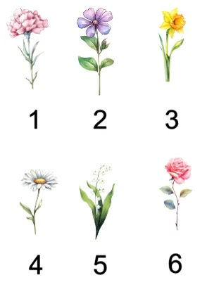 Thumbnail: Floral gonk bookmarks 