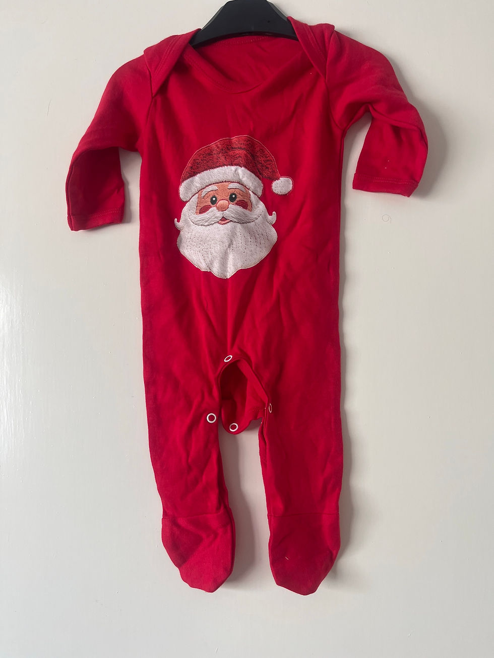 santa sleepsuit