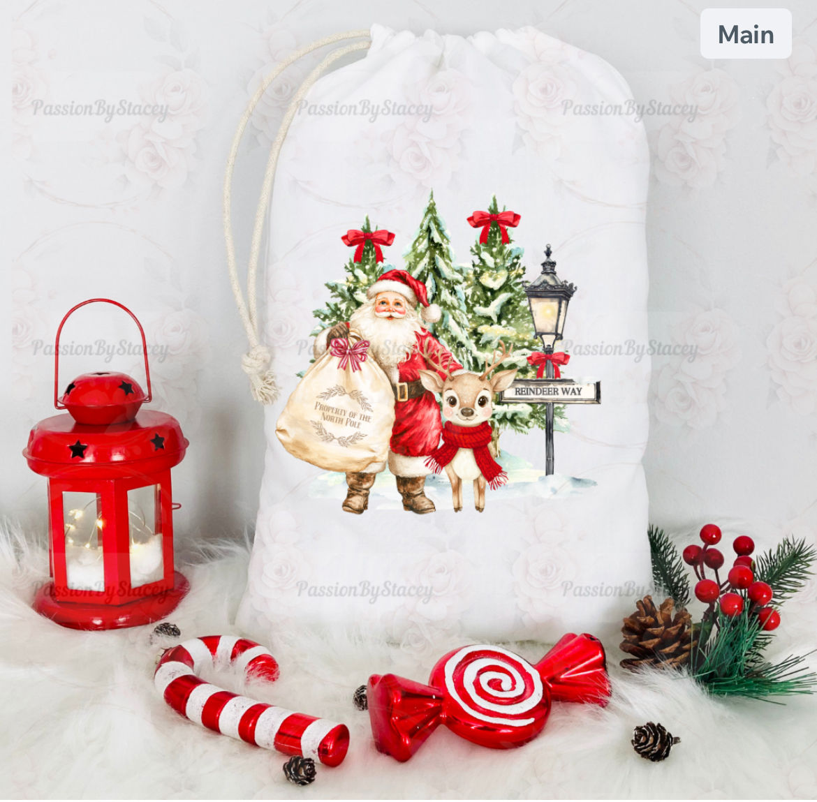 Santa reindeer way collection
