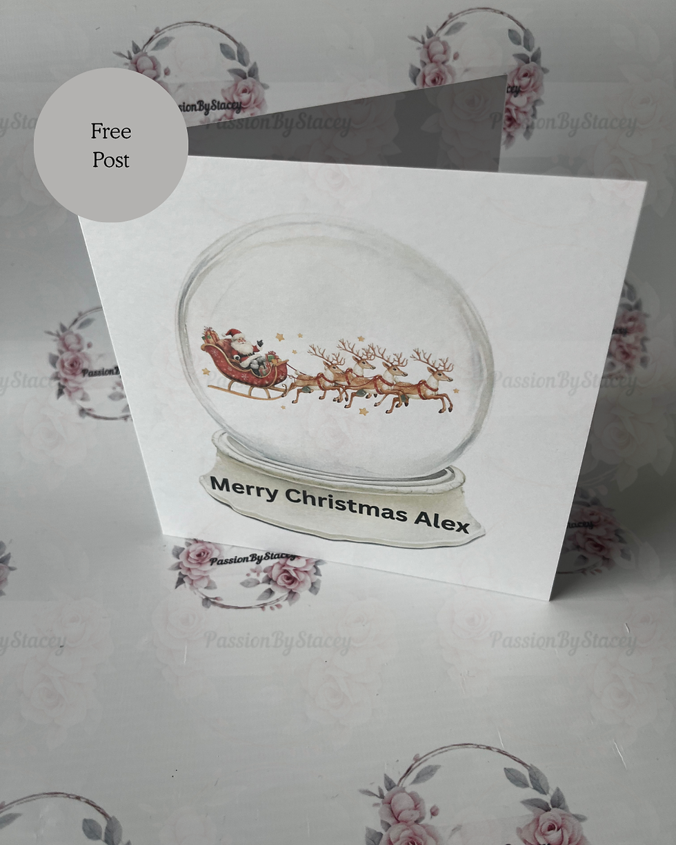Thumbnail: The sleigh snowglobe collection 