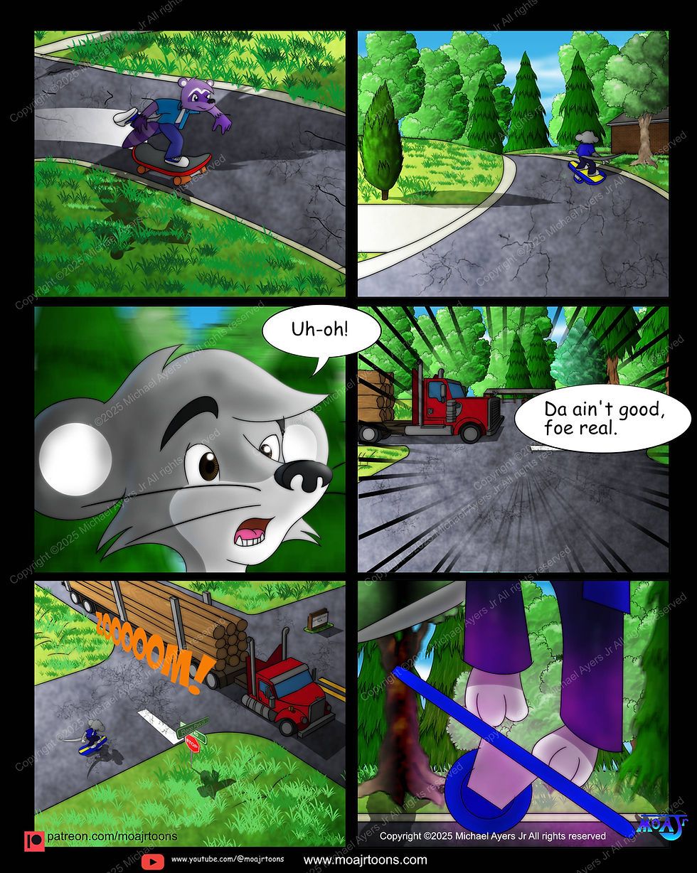 Meet Yohz Skateboard Comic page 140