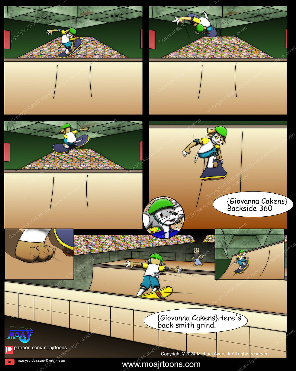 Meet Yohz Skateboard Comic page 72