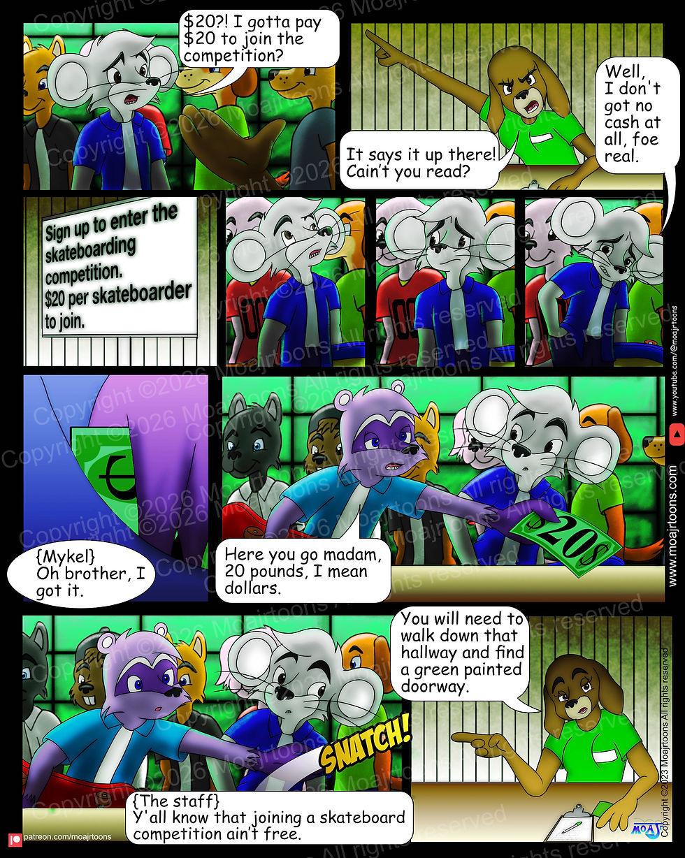 Meet Yohz Skateboard Comic Page 50