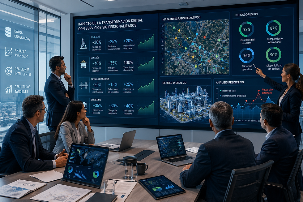 Casos de transformación digital y resultados tangibles