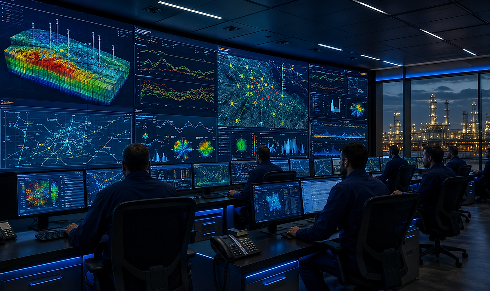 Centro Inteligente de Monitoreo de Producción Petrolera