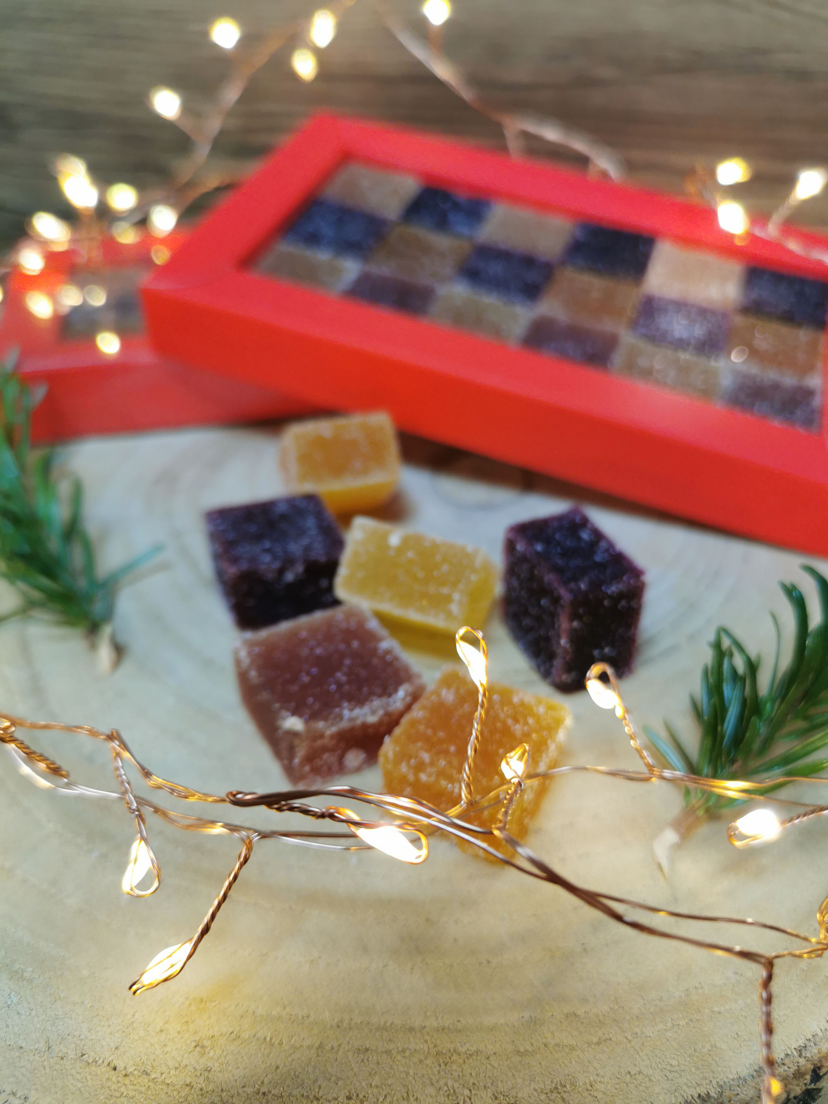 Coffret pâtes de fruits